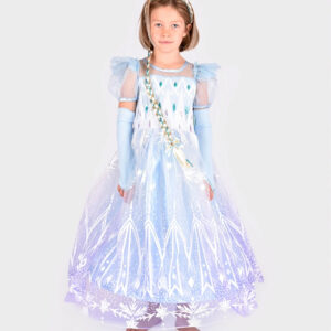 Den Goda Fen, Φόρεμα Πριγκίπισσας Frozen 6-8 ετών DGF-65025