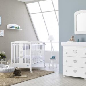 Βρεφικό κρεβατάκι PALI Birillo White 025500Birillo