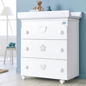 Μπανάκι - αλλαξιέρα PALI Birillo, χρώμα λευκό 0533T00