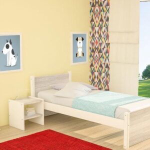 Παιδικό κρεβάτι DREAM λευκό οξιά 170300