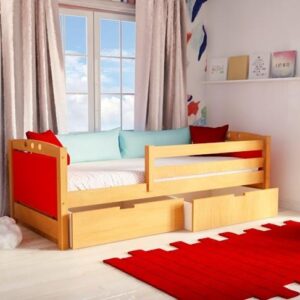 Παιδικός καναπές κρεβάτι MARIO φυσικό οξιά 310200