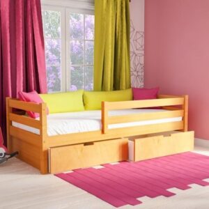 Παιδικός καναπές κρεβάτι NATALI φυσικό οξιά 300200