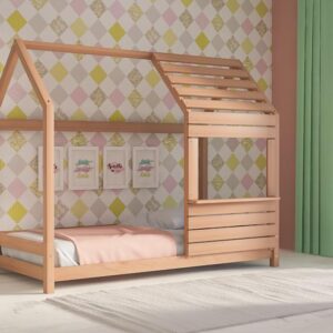 Παιδικός καναπές-κρεβάτι LOVELY φυσικό 750251