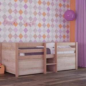 Παιδικός καναπές κρεβάτι QUEEN φυσικό οξιά 580500