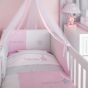 Σετ προίκας μωρού Baby Oliver Lucky Star Pink 46-6700-308
