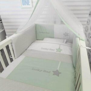 Σετ προίκας μωρού Baby Oliver Lucky Star Mint 46-6700-304