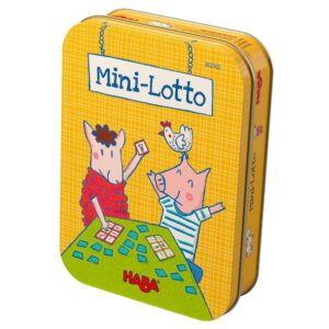Haba Λόττο μίνι σε μεταλλικό κουτί ’Ζωάκια’ 303702