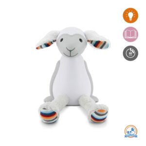 ZAZU Fin Προβατάκι παιδικό πορτατίφ φώς νυκτός & ανάγνωσης LED ZA-FIN-01