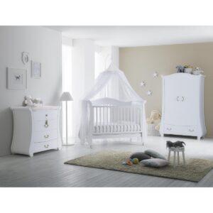 PALI Βρεφικό κρεβατάκι - καναπές Tulip Baby white 0022500MT