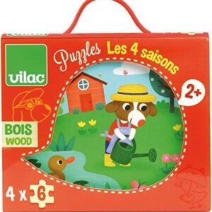 Vilac Παζλ Ξύλινο Eποχές 4 x 6 KOM. VLC-2641