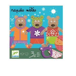 Djeco Επιτραπέζιο με κάρτες ’Ντύσε το αρκουδάκι’ 08494