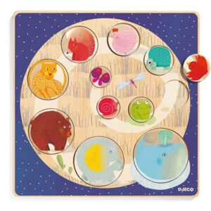 DJECO Παζλ Ταξινομήστε τα Ζώα Βάση Μεγέθους DJ01806