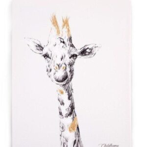 Kάδρο Καμηλοπάρδαλη Childhome Gold 30*40cm BR73451