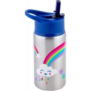 Stephen Joseph Water Bottle Ανοξείδωτο παγούρι Ουράνιο Τόξο SJ117518