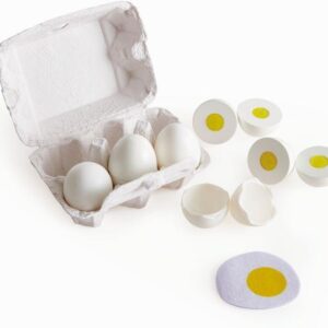 Hape Playfully Delicious Ξύλινο Σετ Αυγά E3156