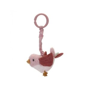 Little Dutch Υφασμάτινο παιχνίδι με δόνηση Flowers and Butterflies LD8713