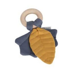 Little Dutch Ντουντού φύλλο με μασητικό Pure and Nature μπλε LD4900