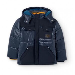Boboli μπουφάν για αγόρι με κουκούλα AW22505291-2440 AW22505291-2440
