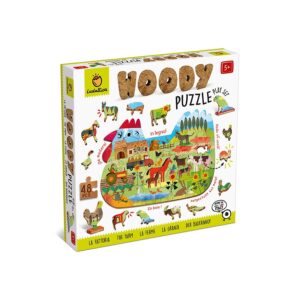 Ludattica Woody Puzzle - The Farm LUD-22167