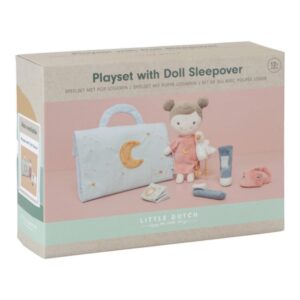 Little Dutch Υφασμάτινο βαλιτσάκι ύπνου με κούκλα LD4548