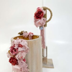 Basket Boho Κουτί | Λαμπάδα | Λαδοσέτ K23-007