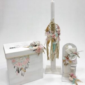 Bohemian Dreamcatcher Κουτί | Λαμπάδα | Λαδοσέτ K18-021