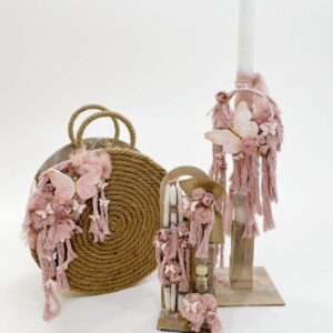 Boho Butterfly Κουτί | Λαμπάδα | Λαδοσέτ K22-047