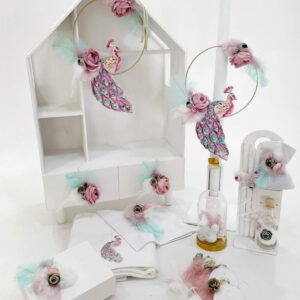 Παγώνι Dollhouse Κουτί | Λαμπάδα | Λαδοσέτ K22-061