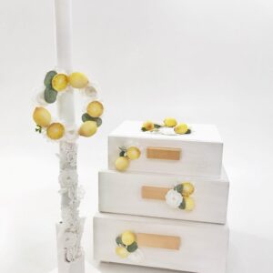 Lemon Love Κουτί | Λαμπάδα | Λαδοσέτ K21-006