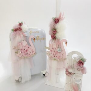 Swan Κουτί | Λαμπάδα | Λαδοσέτ K21-016