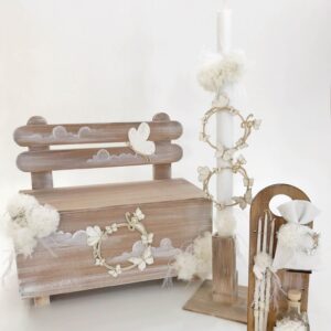 Butterfly Glam Κουτί | Λαμπάδα | Λαδοσέτ K22-003