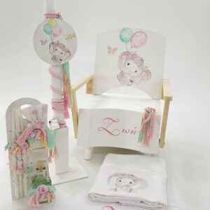 Elephant with Balloons Κουτί | Λαμπάδα | Λαδοσέτ K22-019