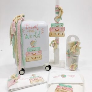 Travel The World Κουτί | Λαμπάδα | Λαδοσέτ K20-016