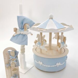 Luna Park Carousel Κουτί | Λαμπάδα | Λαδοσέτ A16-008