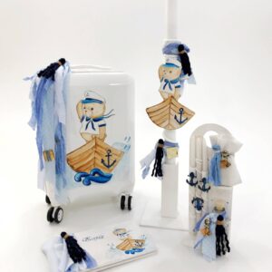 Sailor Bear Κουτί | Λαμπάδα | Λαδοσέτ A22-012