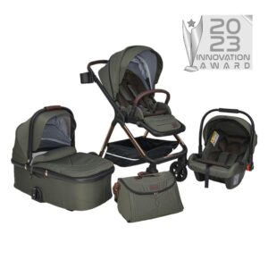 Πολυκαρότσι Bebe Stars Nammos 3σε1 Olive 335-189 335-189