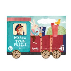 Londji My Little Train - Insert Puzzle 10 x 3 pcs PZ588