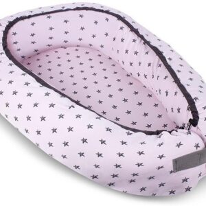 Interbaby Stars Βρεφική Φωλιά Pink 00942R 00942R