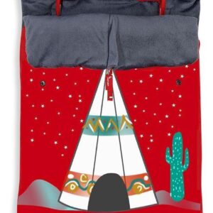 Don Algodon Indio Universal Ποδόσακος Καροτσιού Red 10053 10053