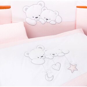 Tuttolina Cuddle Bear Προίκα Σετ 7 Τμχ  Pink 22P 22P