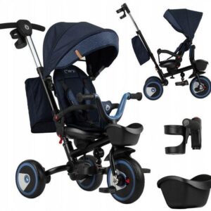 Momi Invidia Τρίκυκλο Ποδήλατο Με Αναστροφή Blue 5900495864017 5900495864017