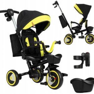 Momi Invidia Τρίκυκλο Ποδήλατο Με Αναστροφή Black 5900495864024 5900495864024