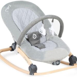 Momi Lumiwood Gray Βρεφικό Ρηλάξ Με Δόνηση Και Μελωδίες 5900495871541 5900495871541