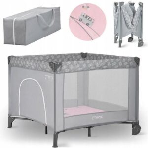 Momi Mamu Παρκοκρέβατο Pink 5900495948397 5900495948397