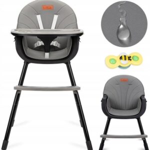 Momi Flovi Καρεκλάκι Φαγητού Black  5900495959430 5900495959430