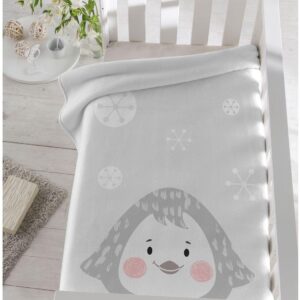 Piel Sa Little Penguin 80X110 Κουβέρτα Αγκαλιάς  Grey 6311 6311