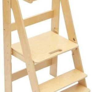 Elis Design Moon Montessori Πτυσσόμενος Πύργος Εκμάθησης 92cm 63500/NAT 63500/NAT