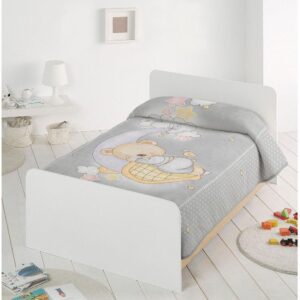 Piel Sa Sleepy Bear Κουβέρτα Αγκαλιάς 80X110 Grey 6375G 6375G