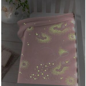 Piel Sa Bear 110X140 Κουβέρτα Κούνιας Φωσφοριζέ Pink 6854P 6854P