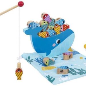 EliNeli Fishes Montessori Παιχνίδι Ισορροπίας 4 σε 1 Eli Neli EN1056 EN1056